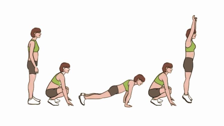 Burpees, Best Exercise For Six Pack Abs